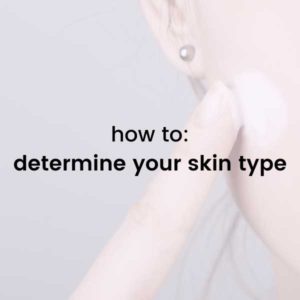 how to determine skin type post link